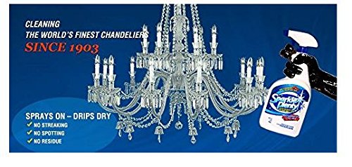 Sparkle Plenty Chandelier Crystal Cleaner 32oz Trigger Spray