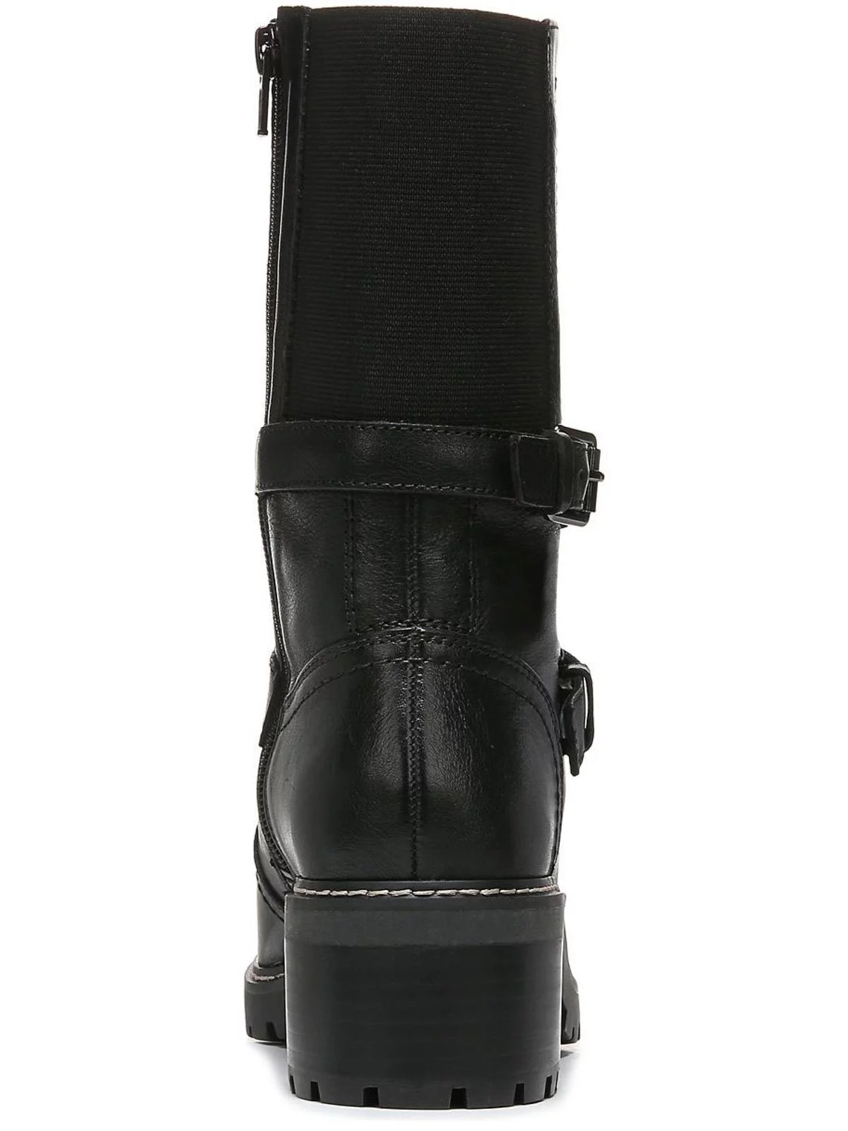 Naturalizer Womens Talon Leather Motorcycle Mid-Calf Boots - Curated Treasures Market