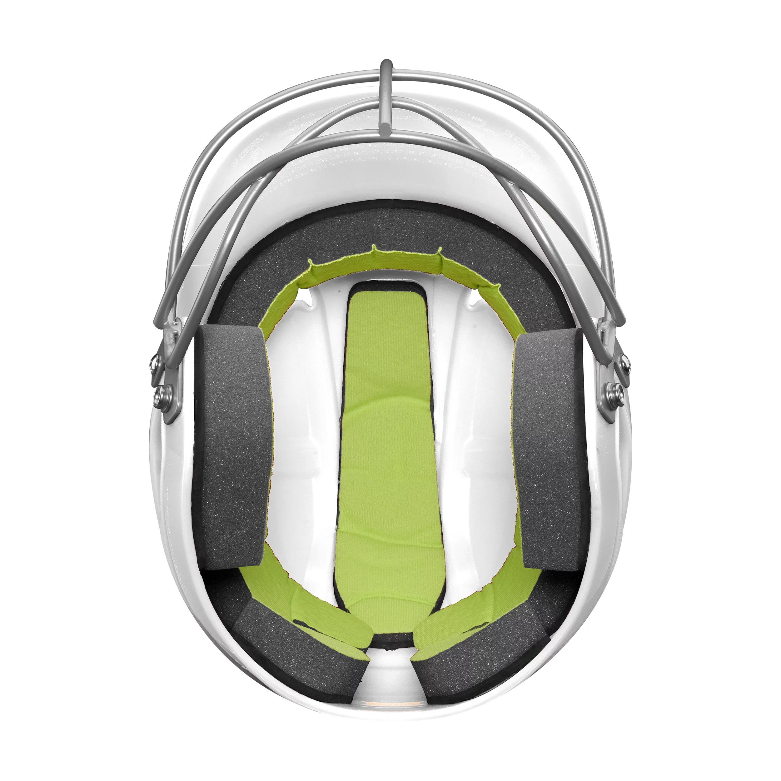 Easton CYCLONE Fastpitch Softball Batting Helmet w/ Mask, Medium/Large, White - Curated Treasures Market