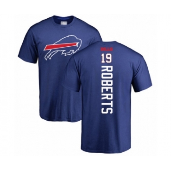 Football Buffalo Bills #19 Andre Roberts Royal Blue Backer T-Shirt