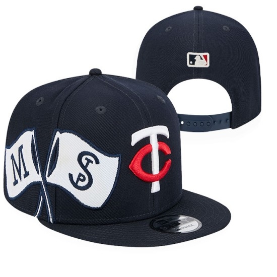 MLB Minnesota Twins Stitched Snapback Hats 2026.1-