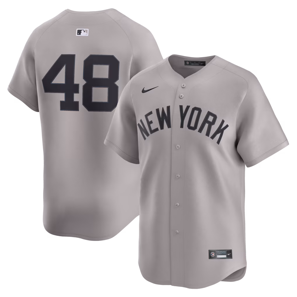 Men's New York Yankees Paul Goldschmidt Nike Gray Road Limited Player Jersey