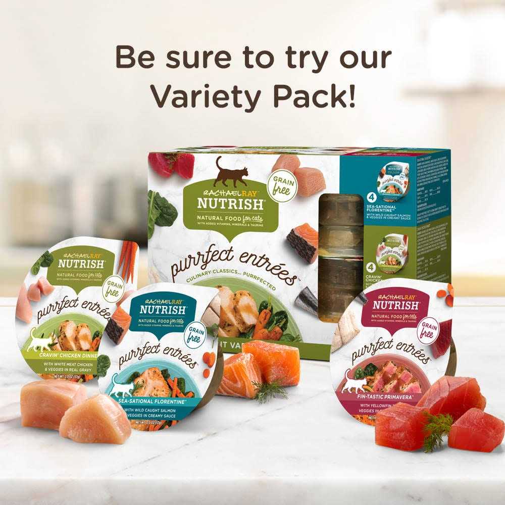 Rachael Ray Nutrish Purrfect Entrees Wet Cat Food