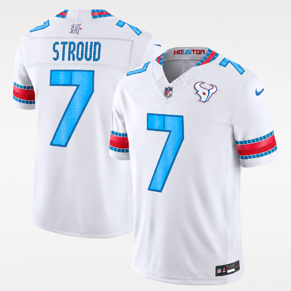 Men's C.J. Stroud Houston Texans Rivalries Collection Vapor F.U.S.E. Stitched Limited Jersey