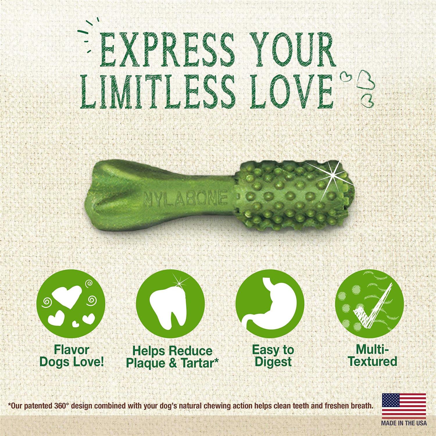 Nylabone Natural Nutri Dent Fresh Breath Dental Chews