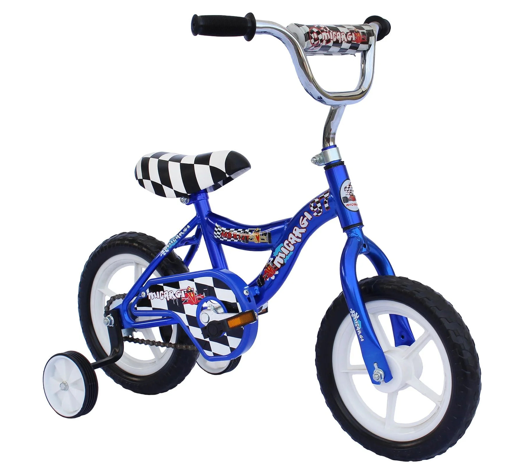 Wonder Wheels 12 In. Bike for 2-4 Years Old Kid's, EVA Tires and Training Wheels, Great for Beginner