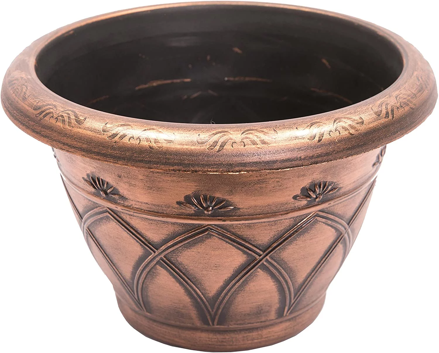 Medieval Arch Rustic Country Look Plastic Planter 12X8