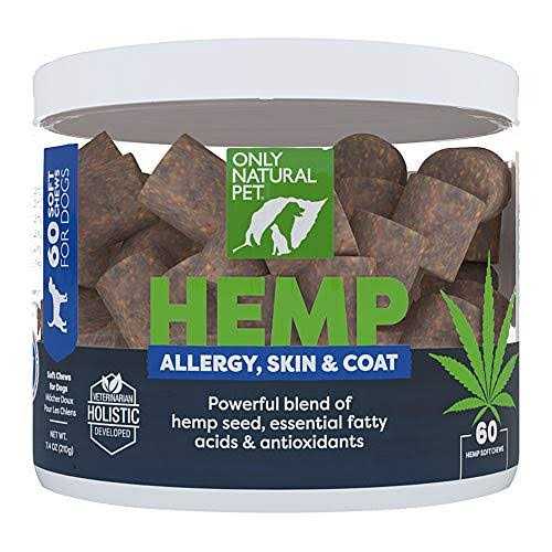 Only Natural Pet Hemp Allergy Skin & Coat Soft Dog Chews