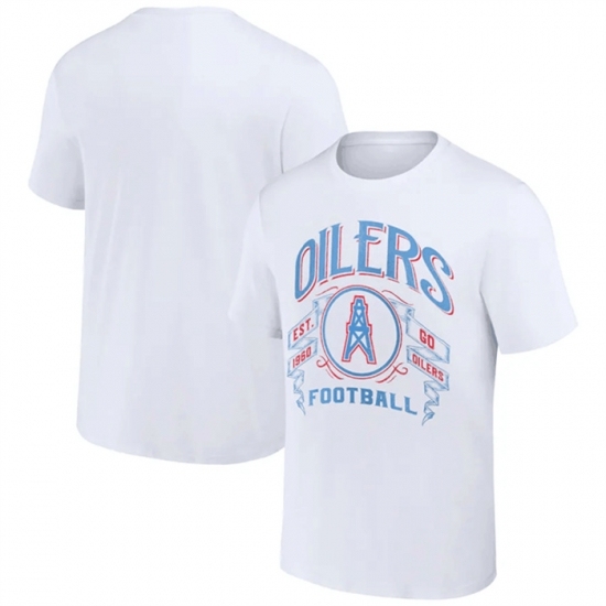 Men's Tennessee Titans White X Darius Rucker Collection Vintage Football T Shirt