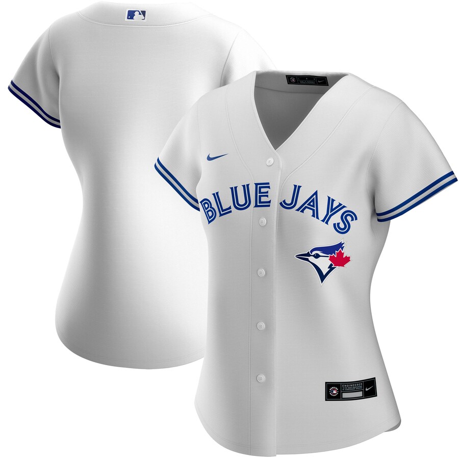 Women's Toronto Blue Jays Nike White Home Replica Team Jersey