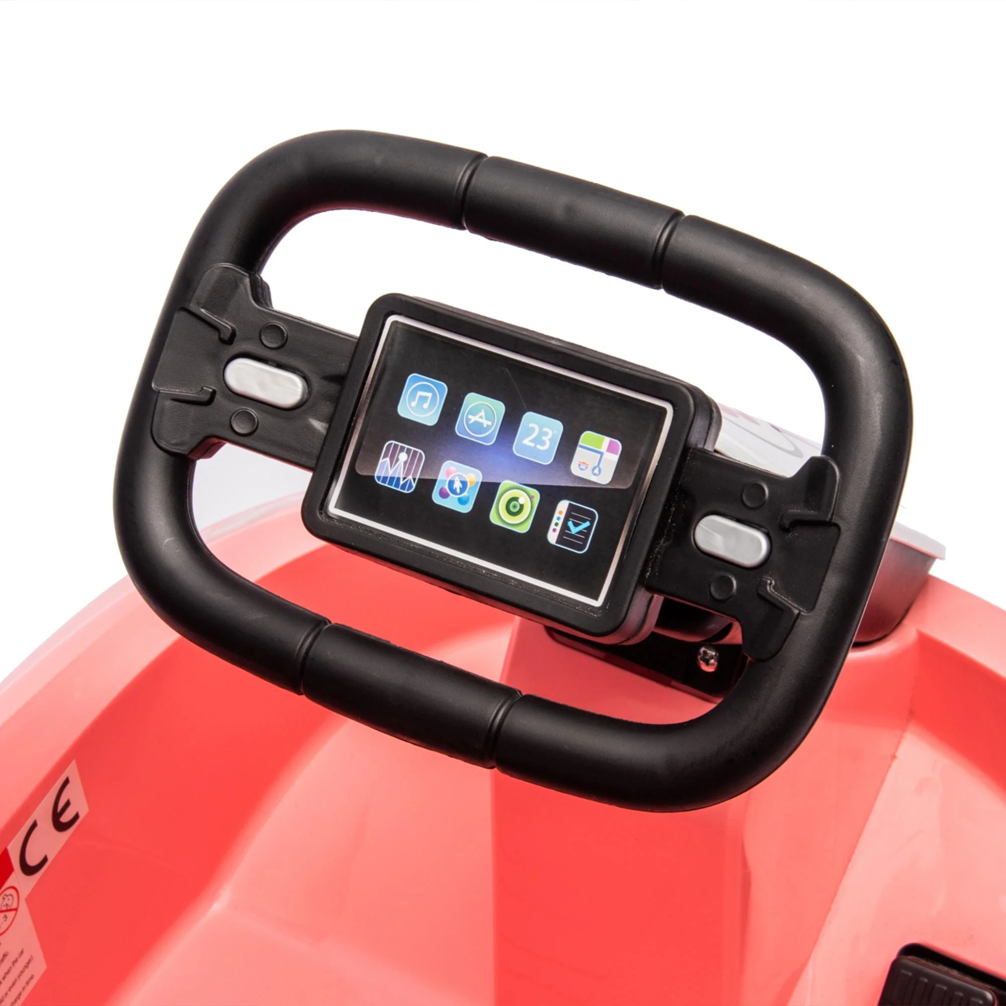 6V Bumper Car Ride on Electric Go Kart for Kids Boys and Girls Ride on Toy for 1-6 Years Old, 360 Degree Spin, Light, Bluetooth, Pink - Curated Treasures Market