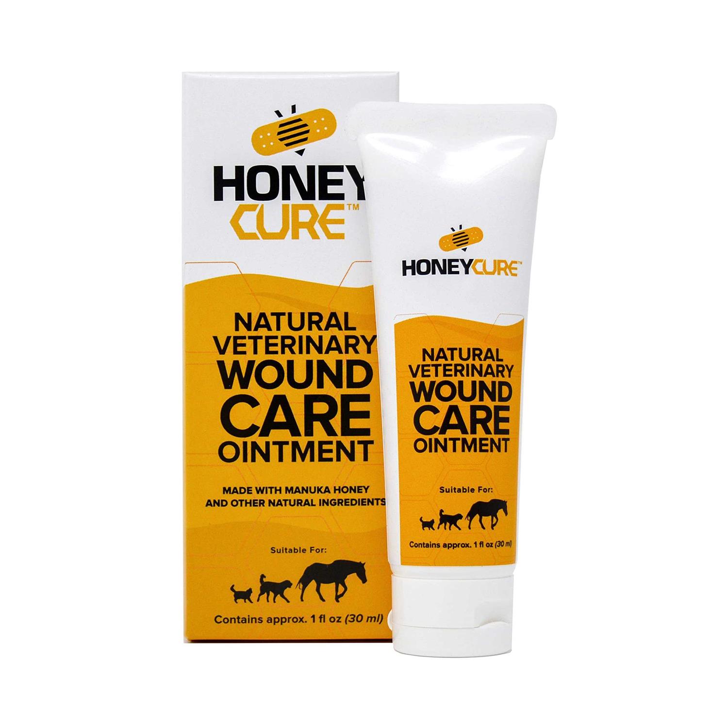 HoneyCure Natural Veterinary Ointment for Wound Care