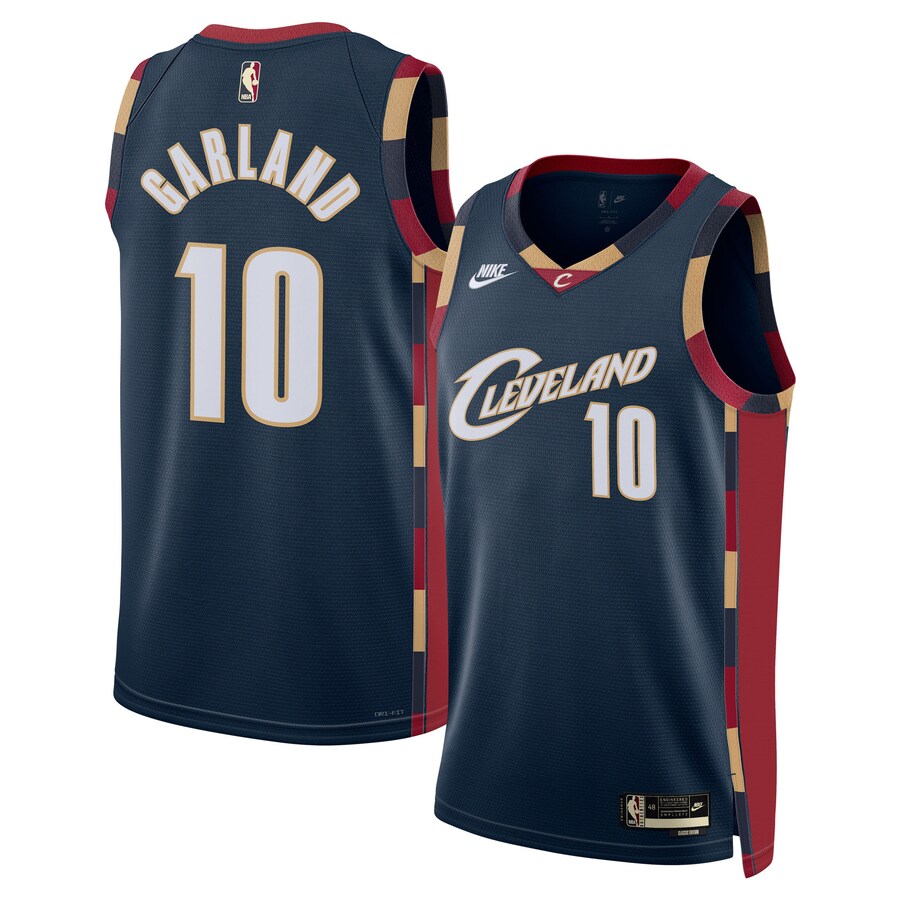 Unisex Cleveland Cavaliers Darius Garland Nike Navy Swingman Jersey - Classic Edition