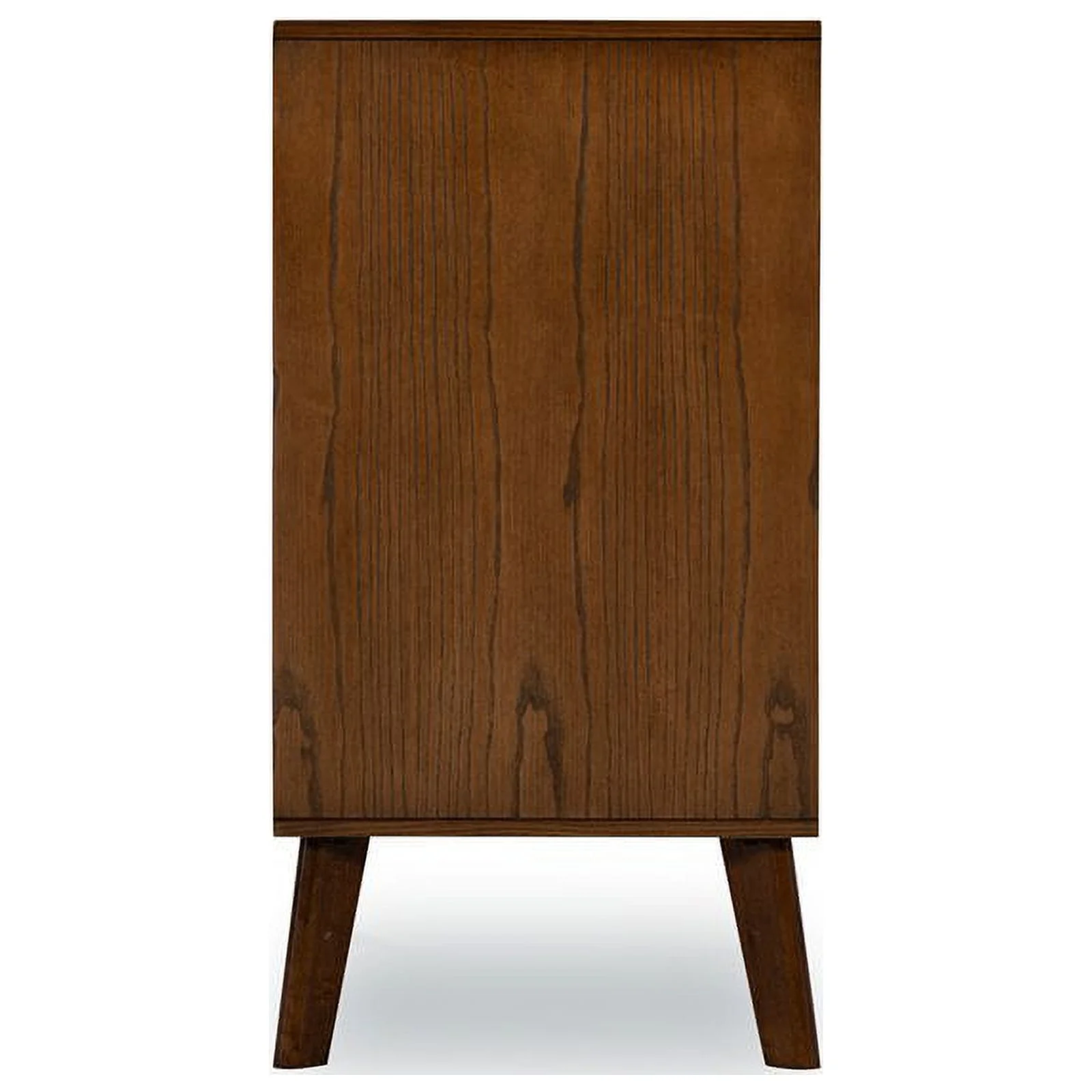 Linon Moore Wood Six Drawer Dresser in Walnut