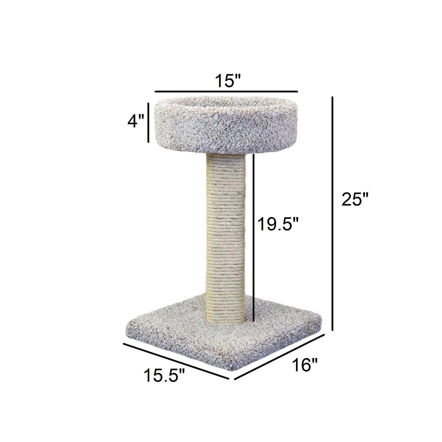 New Cat Condos Cat Scratching Post with Sleeping Perch - Pet Supplies online store