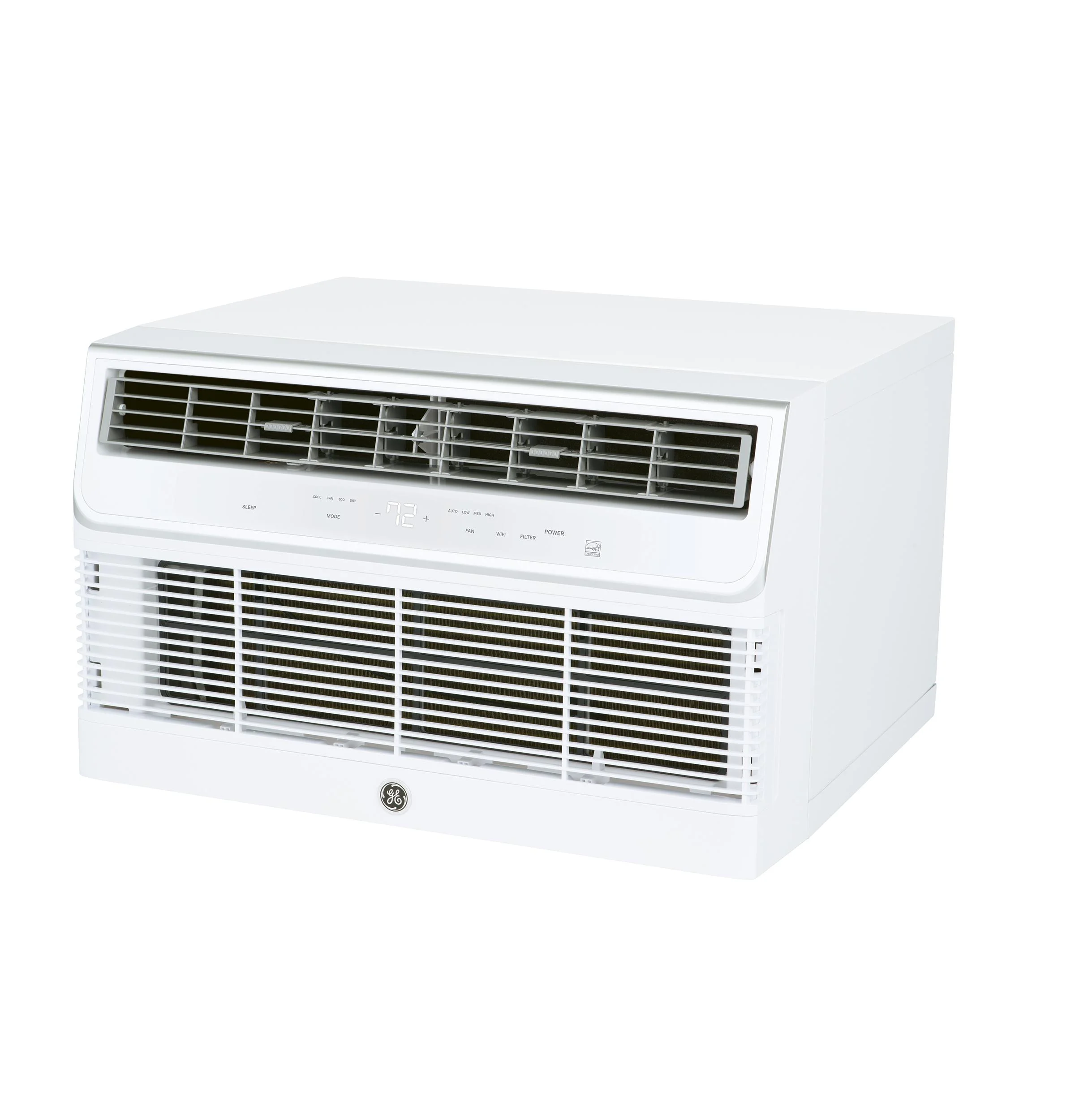 GE 12,000 BTU 230V Ultra-Quiet Built-In Through-the-Wall Mounted Smart Air Conditioner with WiFi