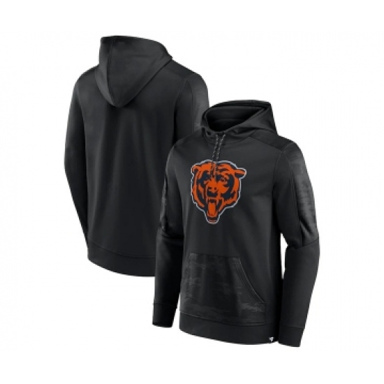 Men's Chicago Bears Black On The Ball Pullover Hoodie