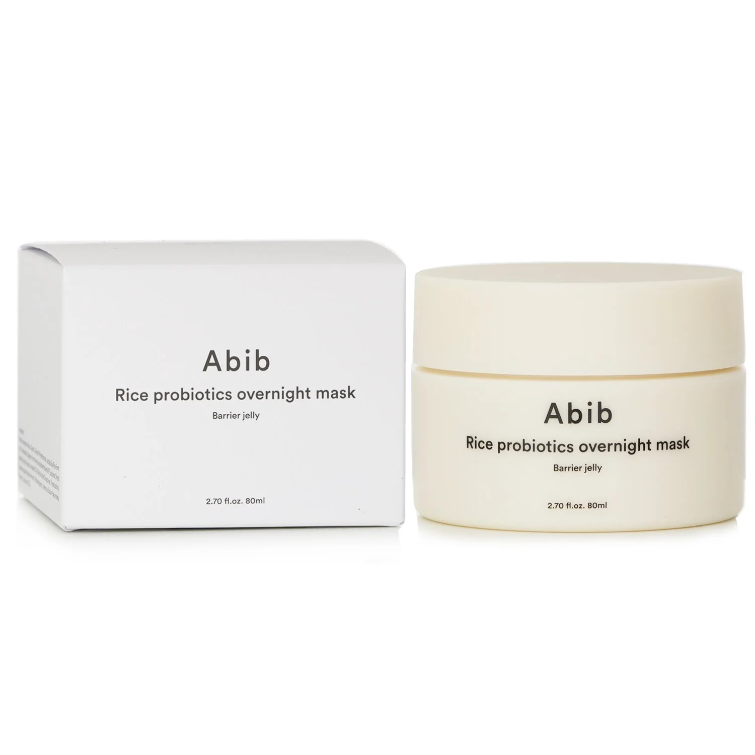 Abib Rice Probiotics Overnight Mask Barrier Jelly  80ml/2.7oz