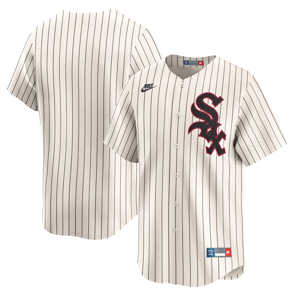 Men's Chicago White Sox Nike Black Cooperstown Collection Limited Jersey