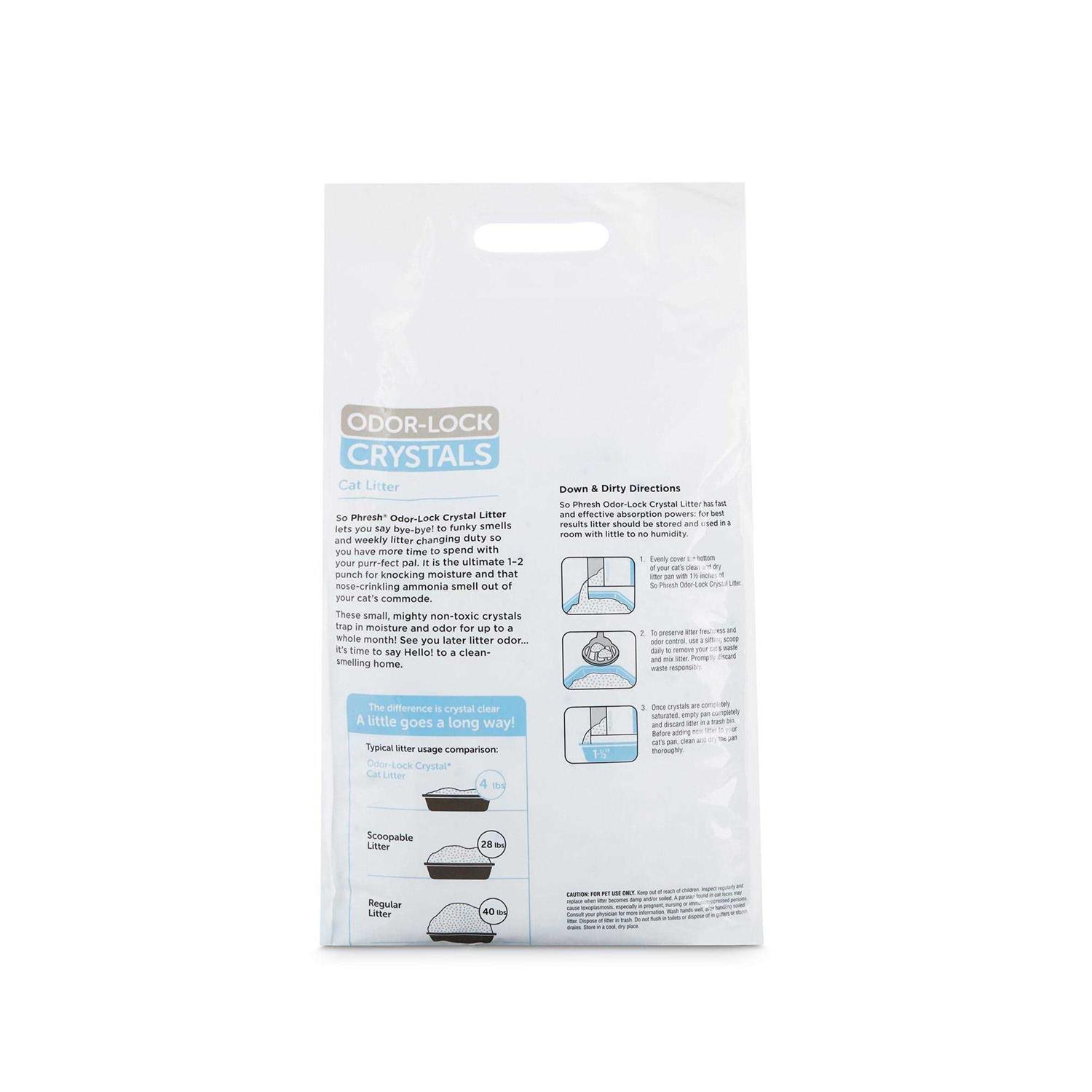 So Phresh Odor-Lock Crystal Cat Litter
