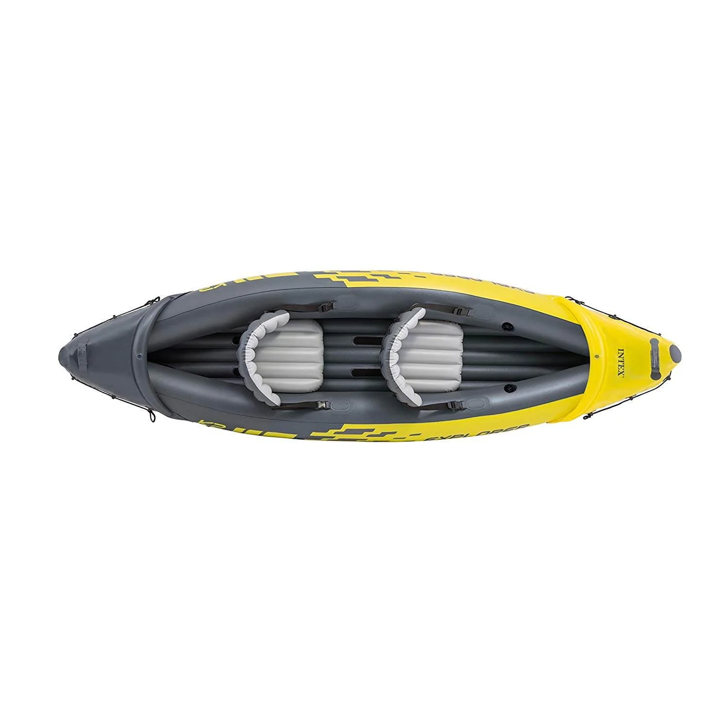 Intex Explorer K2 Inflatable Kayak with Oars and Hand Pump