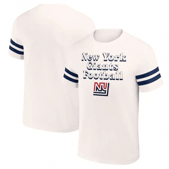 Men's New York Giants Cream X Darius Rucker Collection Vintage T Shirt