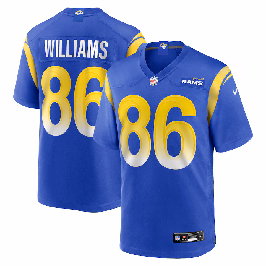 Men's Los Angeles Rams Mario Williams Nike Royal Team Game Jersey