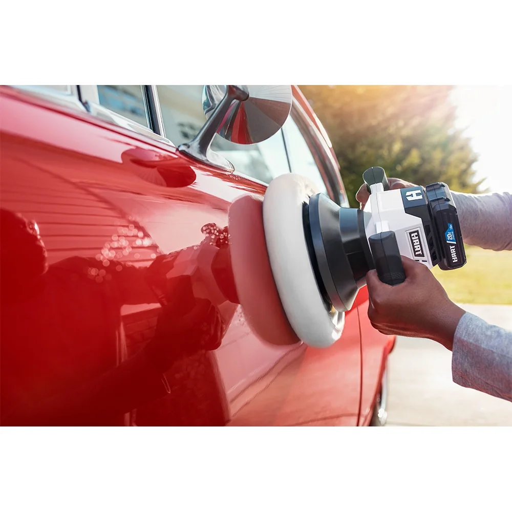 HART 20-Volt Cordless 10-inch Random Orbit Buffer (Battery Not Included)