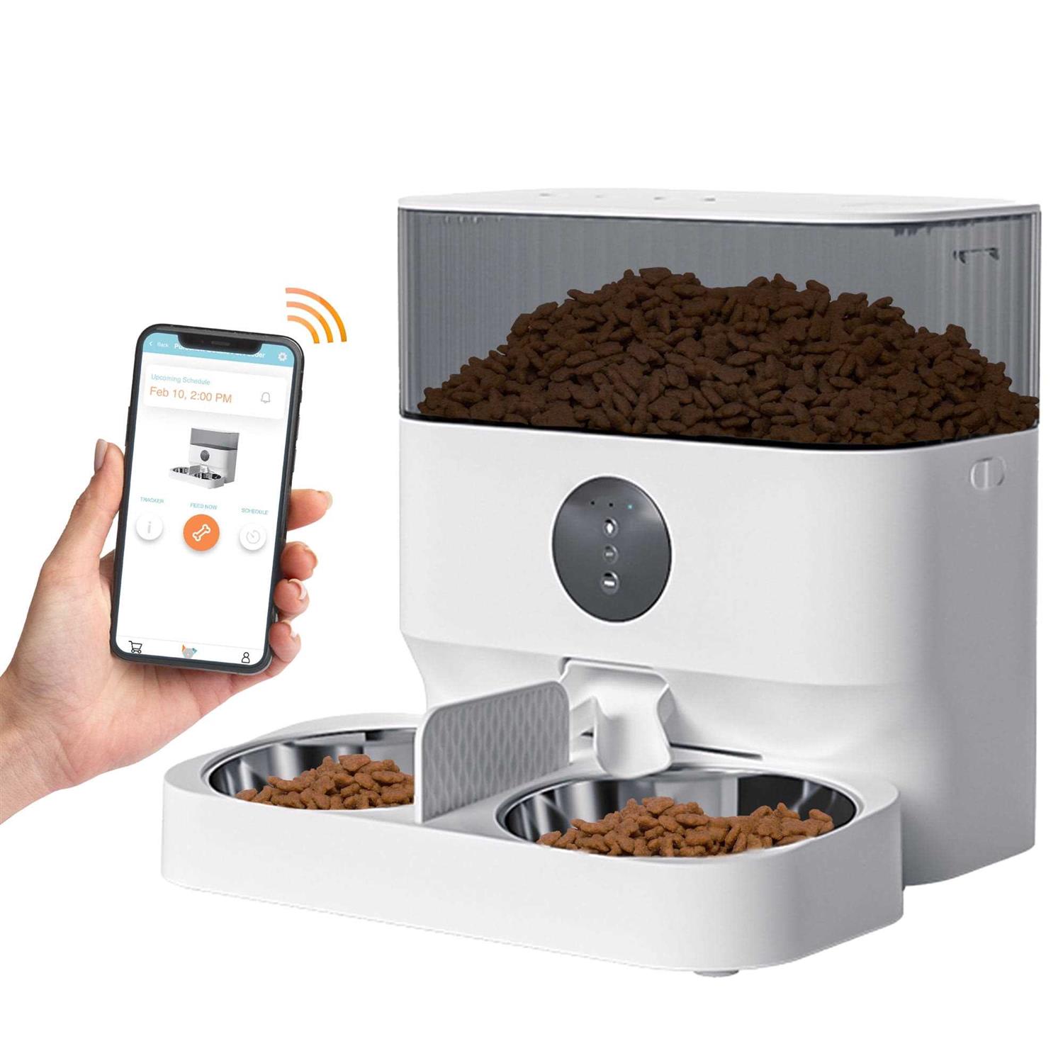 Instachew Cats & Dogs Purechew Double Automatic Pet Feeder - Pet Supplies online store