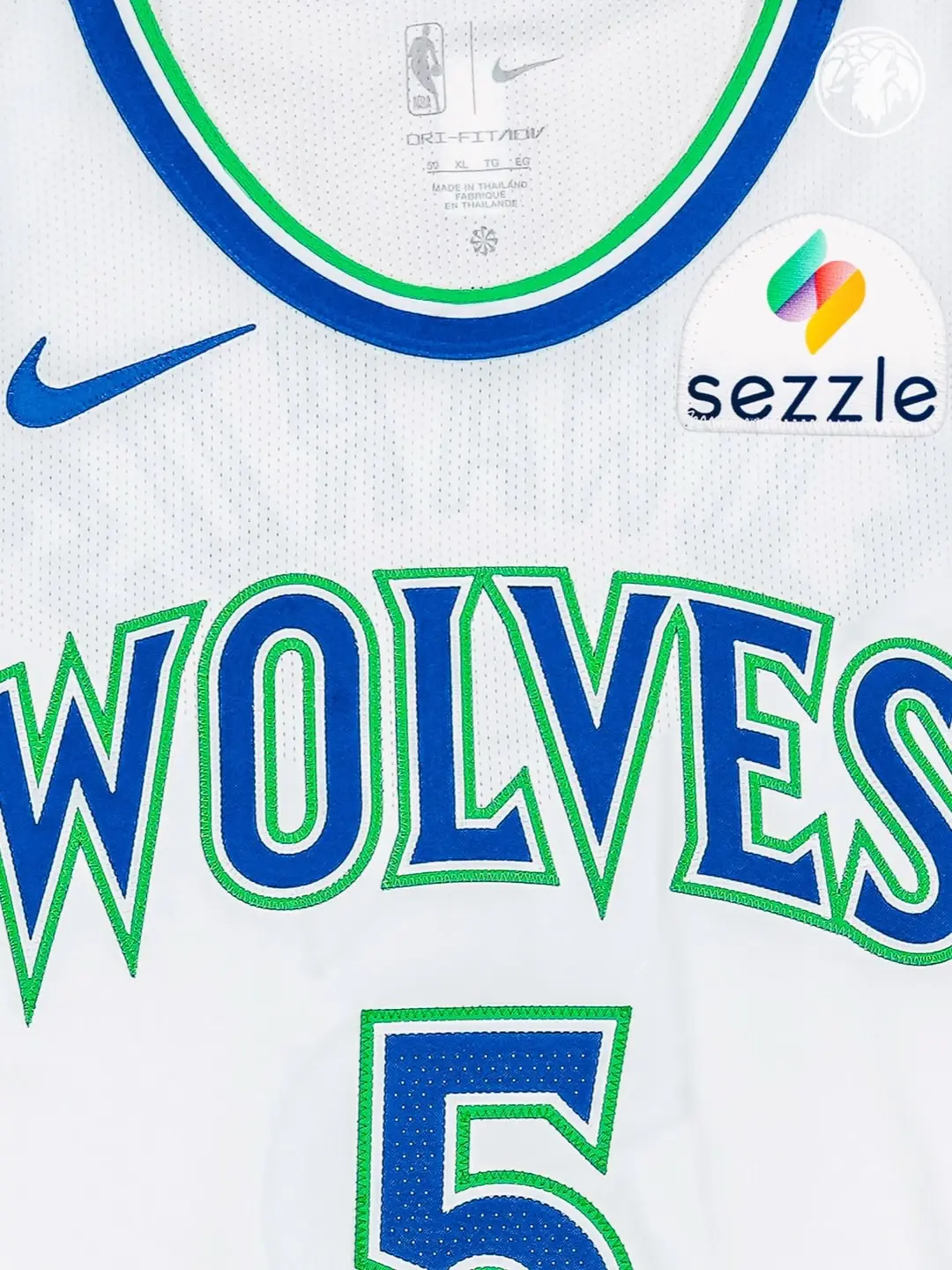 Men's Minnesota Timberwolves Anthony Edwards Nike White Swingman Jersey - Classic Edition