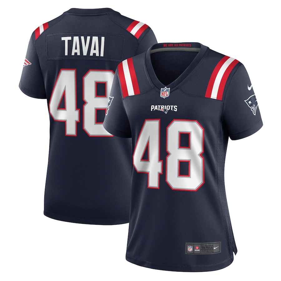 Women's New England Patriots Jahlani Tavai Nike Navy Game Jersey
