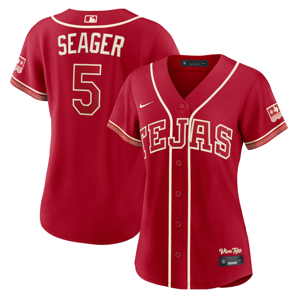 Women's Texas Rangers Corey Seager Nike Red 2026 City Connect Stadium Jersey