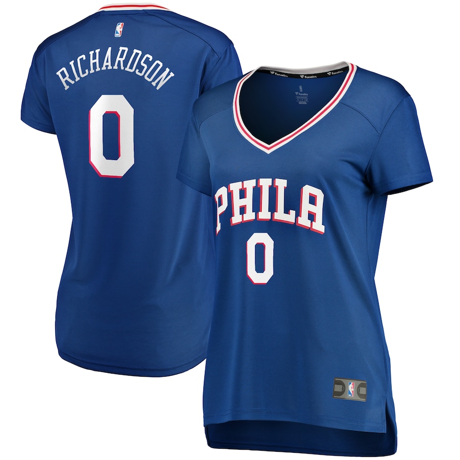 Women's Philadelphia 76ers Josh Richardson Fanatics Royal Fast Break Replica Jersey - Icon Edition