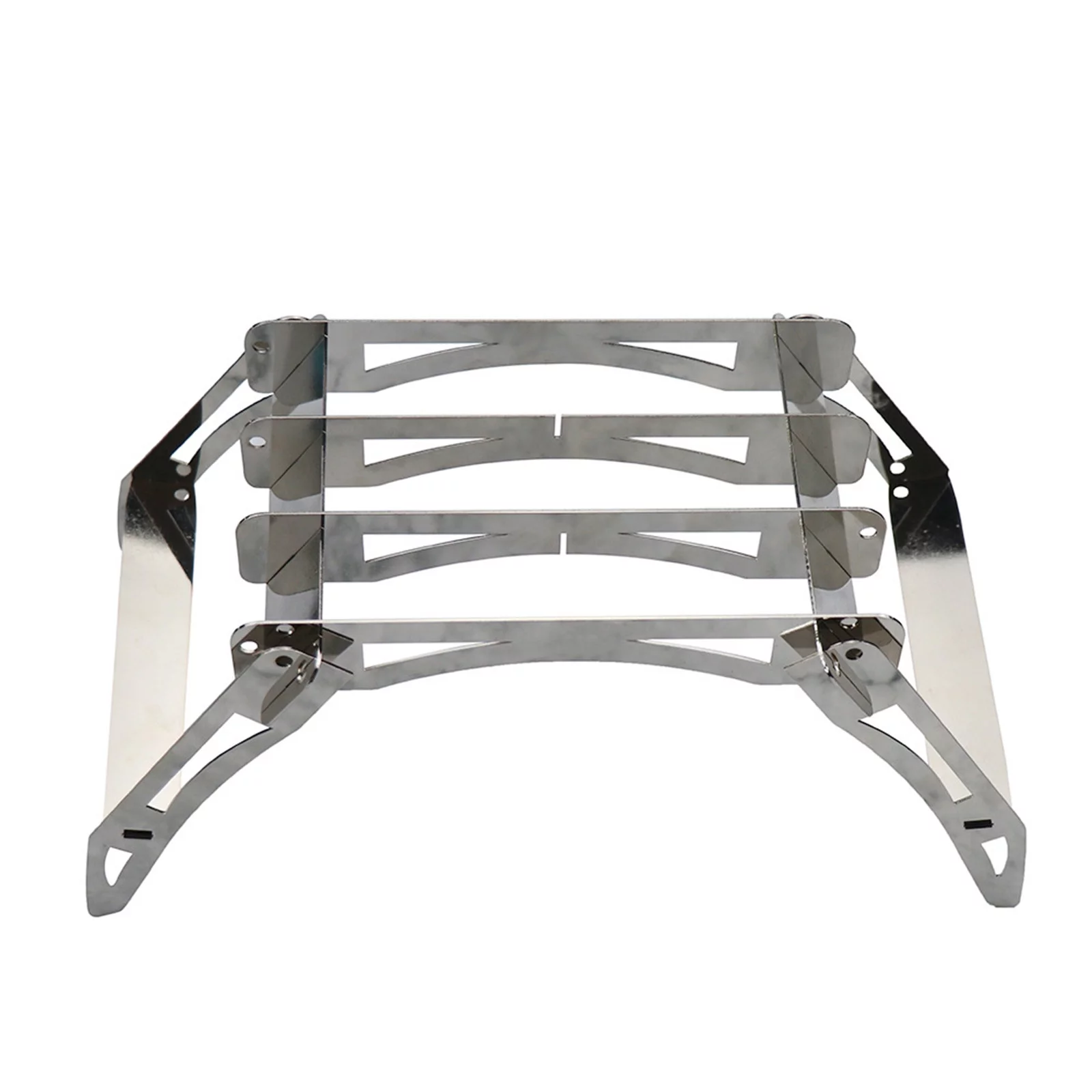 Augper Wholesaler Folding Portable Barbecue Charcoal Grill, Barbecue Desk Tabletop Outdoor Stainless Steel Smoker BBQ For Outdoor Cooking Camping Picnics Beach