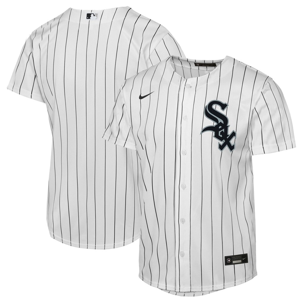 Youth Chicago White Sox  Nike White Home Replica Jersey
