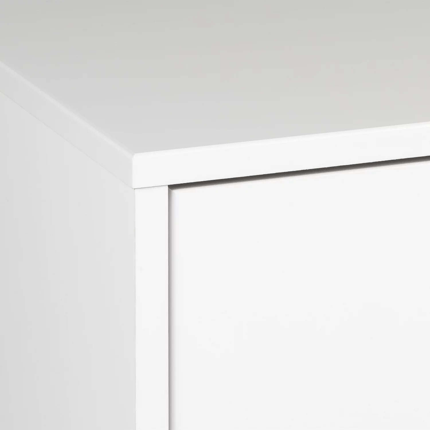 Prepac Floating 4-Drawer Dresser, White