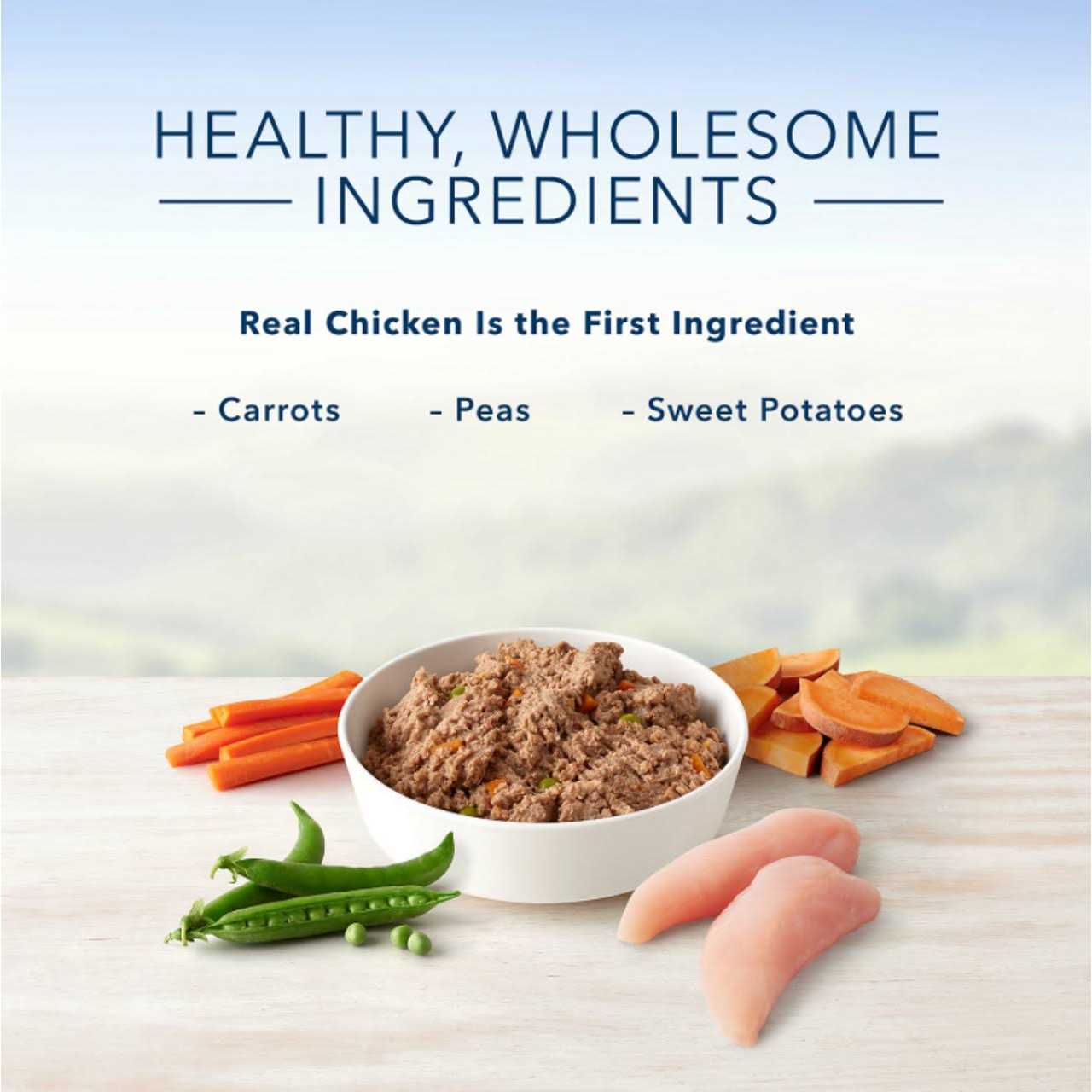 Blue Buffalo Homestyle Recipe Senior Dog Food Chicken Dinner