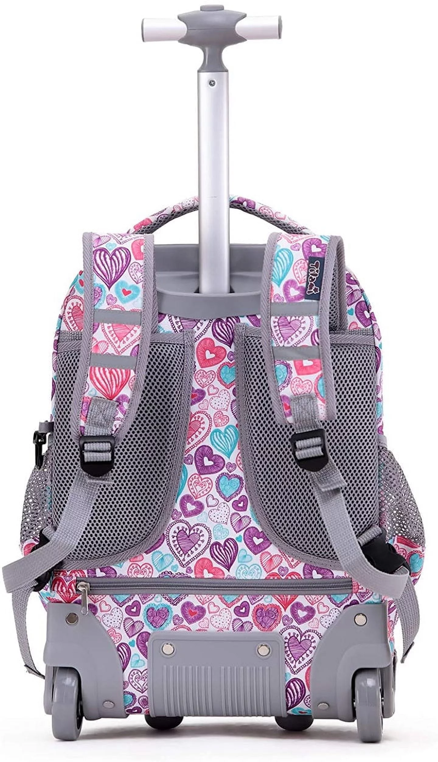 Tilami Rolling Backpack 19 inch Wheeled LAPTOP Boys Girls Travel School Student Trip… - Curated Treasures Market