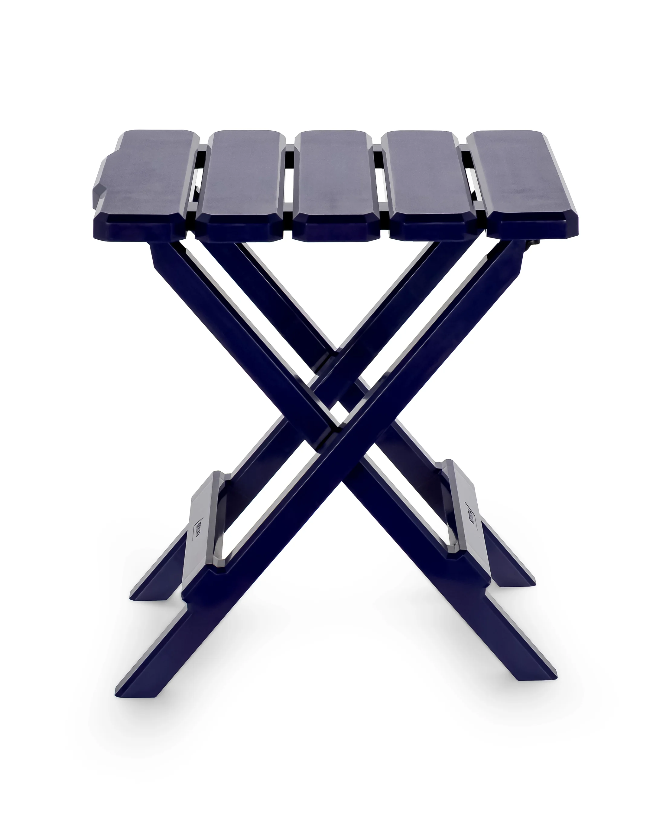 Camco Quick-Folding Adirondack Table | Ideal for Campsites, Patios, and More | Durable ABS Plastic, Mocha (51882)