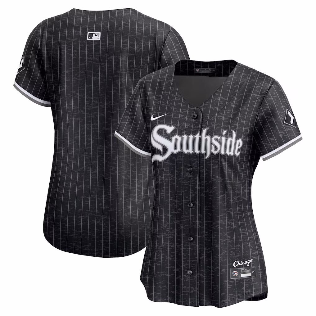 Women's Chicago White Sox Nike Black City Connect Limited Jersey