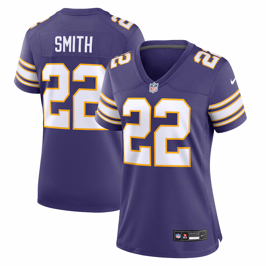 Women's Minnesota Vikings Harrison Smith Nike Purple Alternate Game Jersey