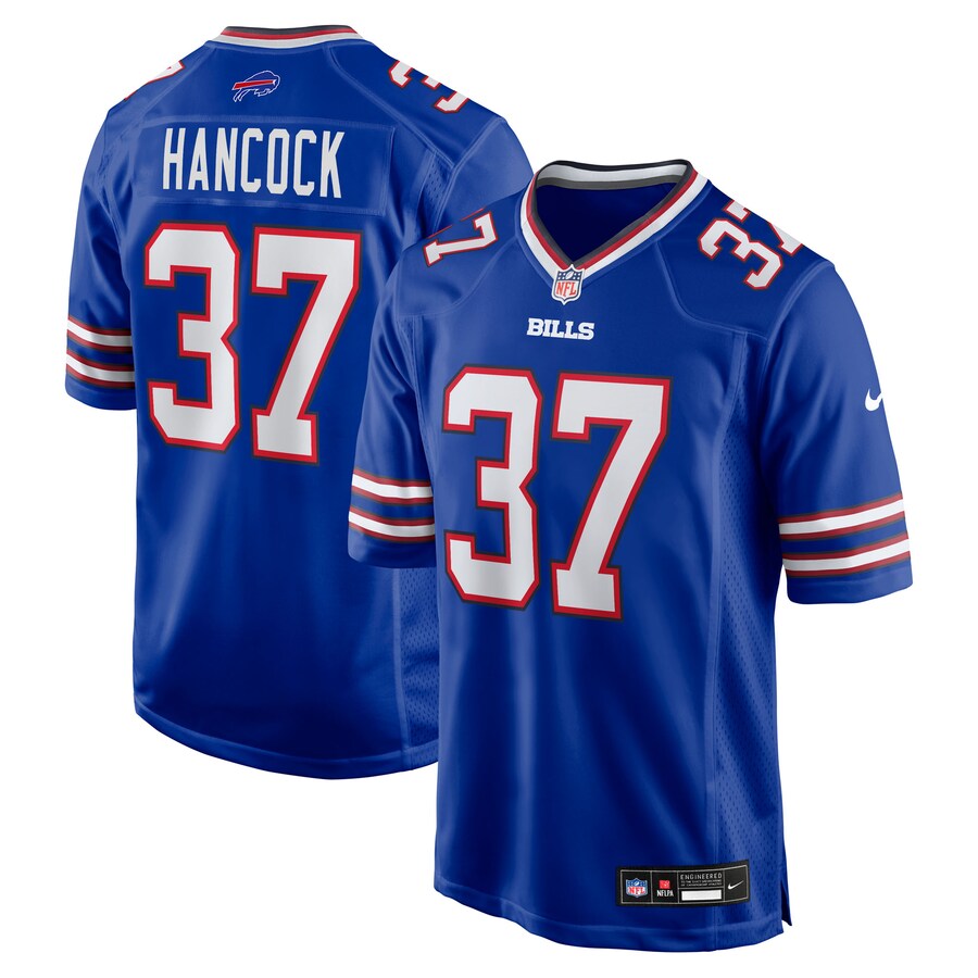 Men's Buffalo Bills Jordan Hancock Nike Royal Team Game Jersey