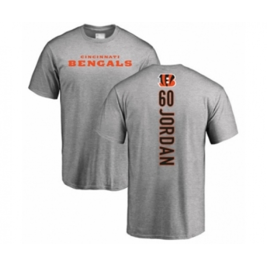 Football Cincinnati Bengals #60 Michael Jordan Ash Backer T-Shirt