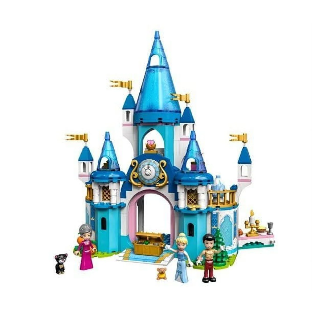 Lego Disney Princess Cinderella and Prince Charming's Castle 43206