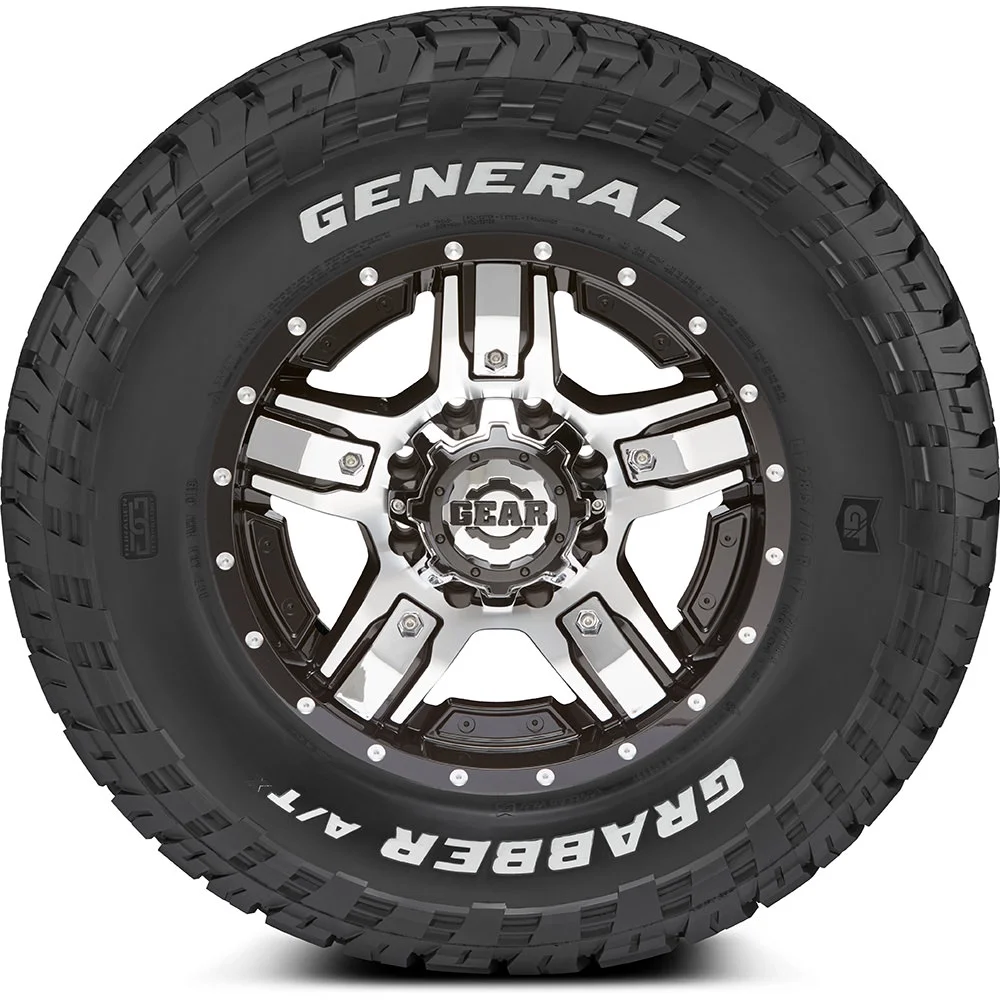 (Qty: 2) 265/70R17 General Grabber A/TX 115T tire