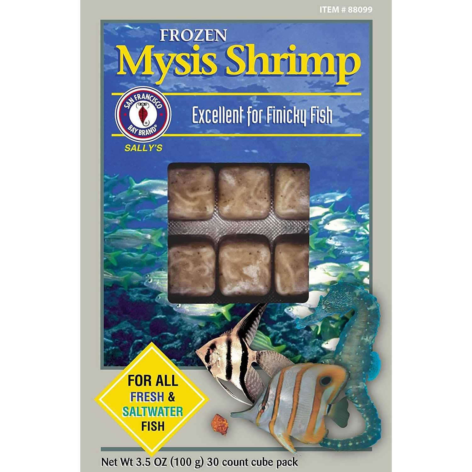 San Francisco Bay Frozen Mysis Shrimp