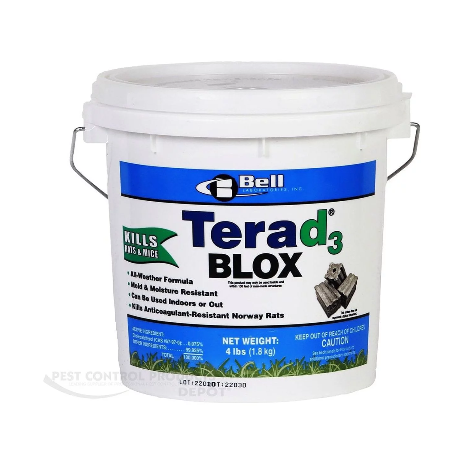 Terad 3 Blox 18#- Natural Rodenticide - Curated Treasures Market