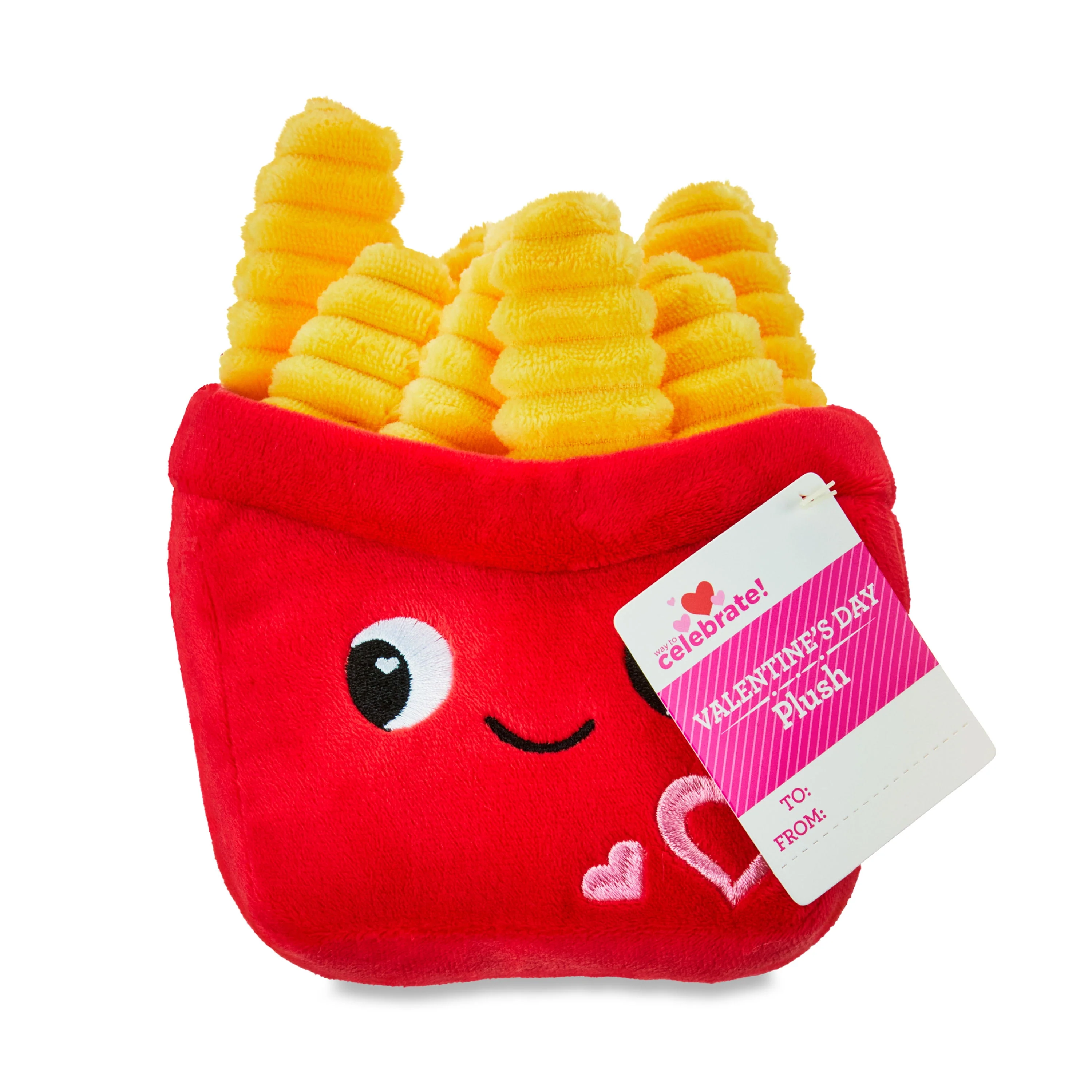 Valentine's Day 6 Red French Fries Plush by Way To Celebrate