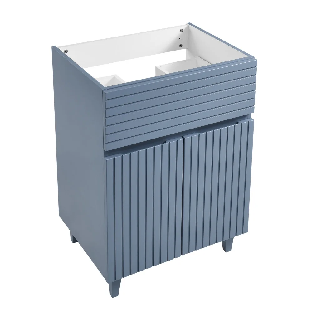 Bernay 24 Bathroom Vanity in Heather Cabinet Only - Curated Treasures Market