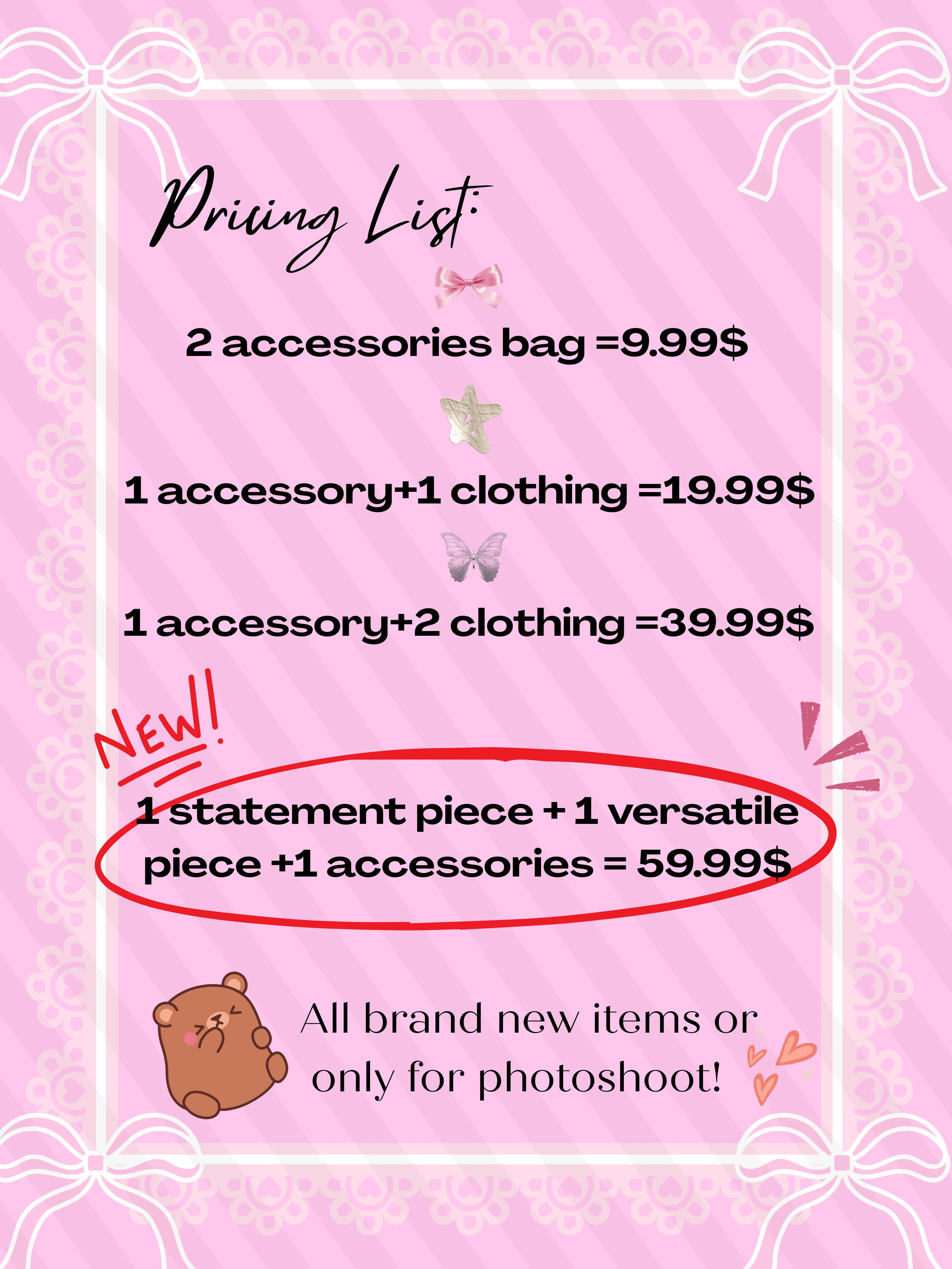 Alielnosirrah Shop Mystery Bag--Most Valuable Deals Of Year!